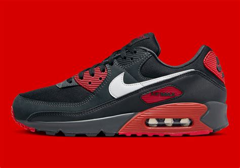 nike air max rot schwarz 90ger jahre